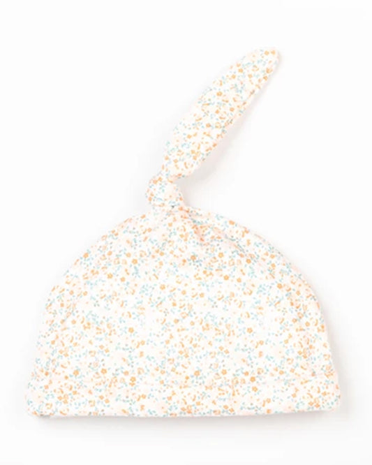 Beelittle Multicolor Caps, Booties & Mittens Set-Cotton-Flowers-For Infants