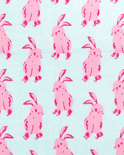 Beelittle Light Blue Jhabla-Organic Cotton-Pink Buck-Newborn