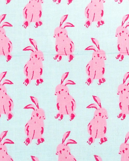 Beelittle Light Blue Jhabla-Organic Cotton-Pink Buck-Newborn