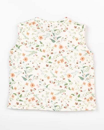 Beelittle Peach & Multicolor Jhablas-Cotton-Pinky Buds-Pack of 2-For Infants