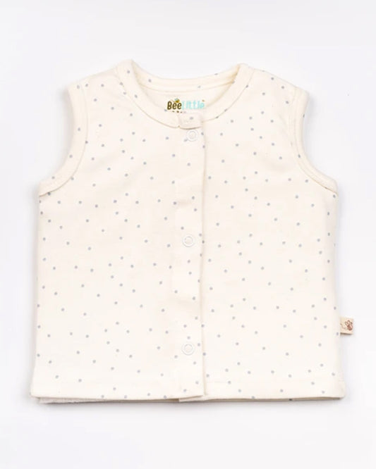 Beelittle Light Blue & Peach Jhablas-Cotton-Vehicles-Pack of 2-For Infants