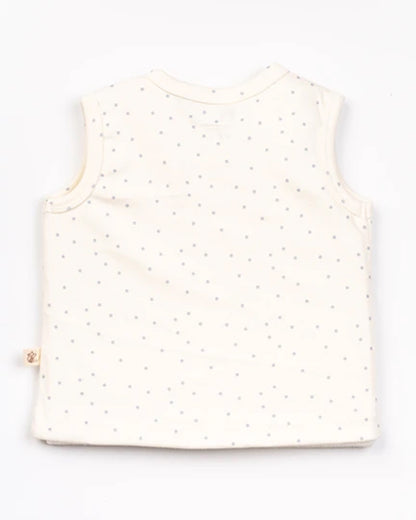 Beelittle Light Blue & Peach Jhablas-Cotton-Vehicles-Pack of 2-For Infants