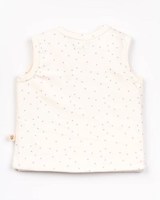 Beelittle Light Blue & Peach Jhablas-Cotton-Vehicles-Pack of 2-For Infants