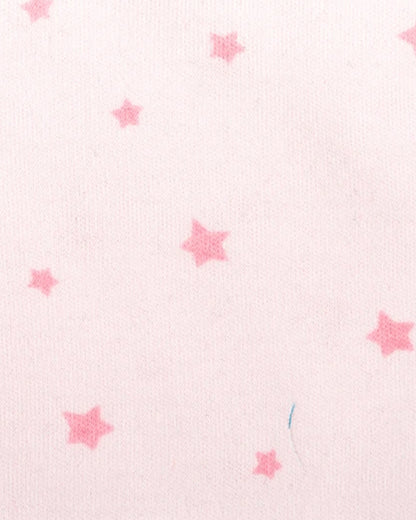 BeeLittle Pinky Mice Velcro Nappy-Organic Cotton-Washable & Reusable-0 to 3M-Pack of 3