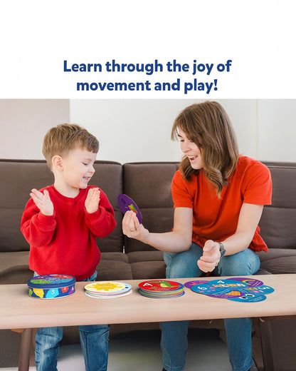 Skillmatics Jump and Learn Flash Cards-50 Double Sided Cards-Learning & Educational Toys-12M+