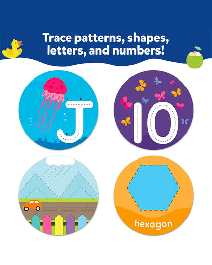 Skillmatics Write and Learn Flash Cards-50 Double Sided Cards-Learning & Educational Toys-12M+