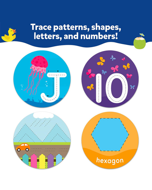 Skillmatics Write and Learn Flash Cards-50 Double Sided Cards-Learning & Educational Toys-12M+