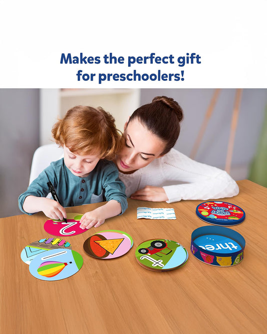 Skillmatics Write and Learn Flash Cards-50 Double Sided Cards-Learning & Educational Toys-12M+