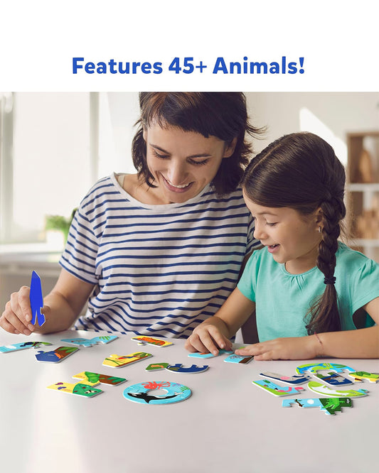 Skillmatics Animal Alphabet Floor Puzzle-52 Pieces-Learning & Educational Toys-12M+