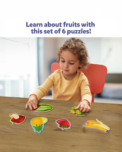 Skillmatics Fruit Fun Puzzle Set-21 Pieces-Learning & Educational Toys-12M+