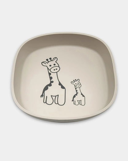 Mi Arcus Happy Summer Dinnerware and Bib Combo Set-Silicone Material-For Feeding Infants