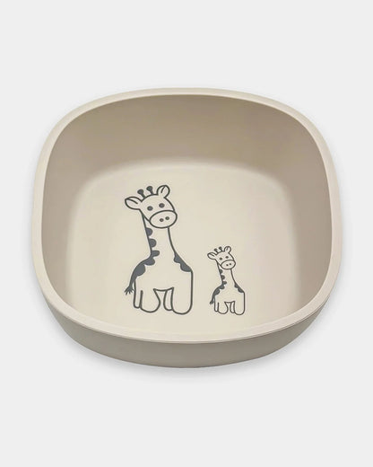 Mi Arcus Happy Summer Dinnerware and Bib Combo Set-Silicone Material-For Feeding Infants