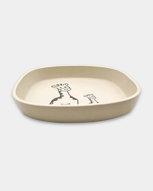 Mi Arcus Happy Summer Silicone Rook Dinnerware Set-Dishwasher & Microwave Safe-Pack of 4