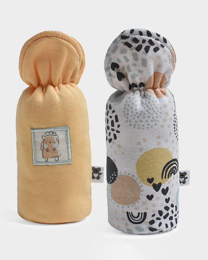 Mi Arcus Happy Summer Reba Bottle Cover-Elastic Grip-Pack of 2
