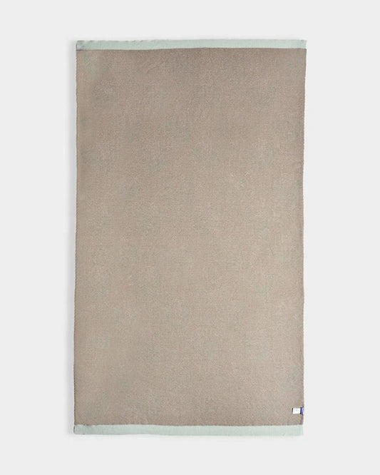 Mi Arcus Fruits Knitted Baby Blanket-100% Cotton-Aqua-For 2 to 6Y