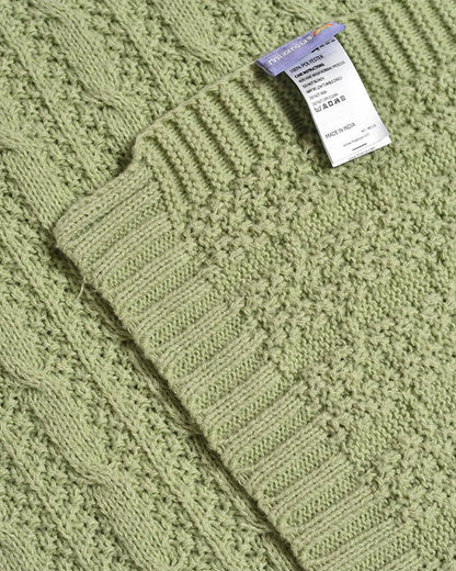 Mi Arcus Bonjour Cozy Knitted Baby Blanket-Lightweight & Breathable-Green-For 1 to 3Y