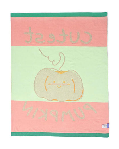 Mi Arcus Farm Friends Mini Me Knitted Baby Blanket-100% Cotton-Brown-For Infants