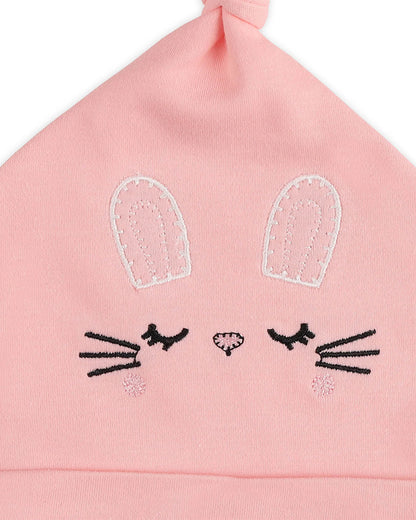 Kicks & Crawl Multicolor Caps-100% Cotton-Kitten-Pack of 3-For Infants