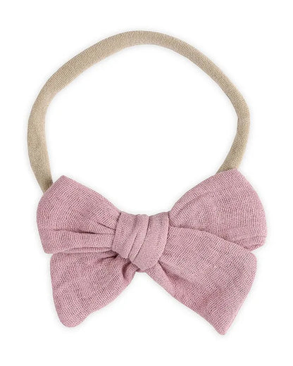 Kicks & Crawl Pink Headbands-Cotton-Floral-Pack of 3-For Infants