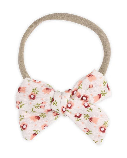 Kicks & Crawl Pink Headbands-Cotton-Floral-Pack of 3-For Infants