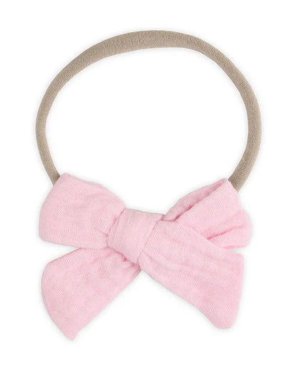 Kicks & Crawl Pink Headbands-Cotton-Floral-Pack of 3-For Infants