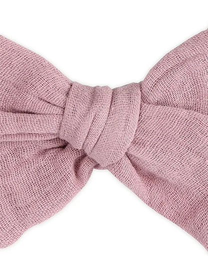 Kicks & Crawl Pink Headbands-Cotton-Floral-Pack of 3-For Infants