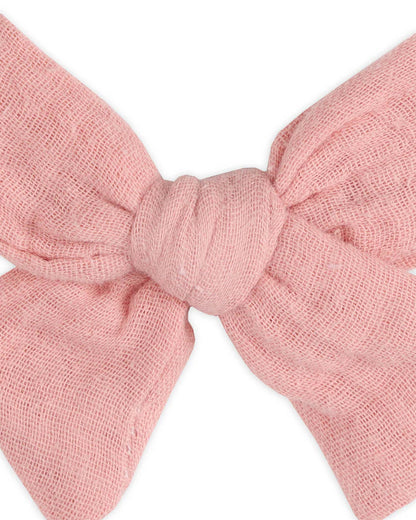 Kicks & Crawl Pink & White Headbands-Cotton & Lycra-Polka Tots-Pack of 3-For Infants