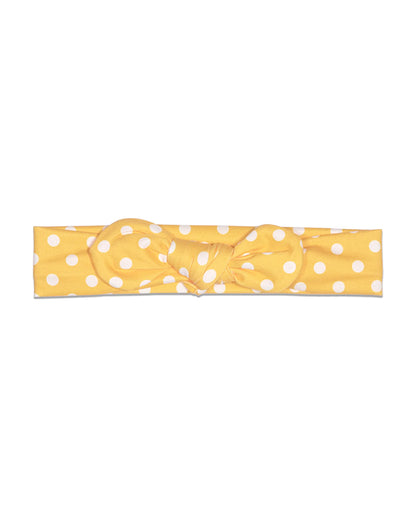 Kicks & Crawl Multicolor Headband-Cotton Blend-Sunshine-Pack of 3-For Infants