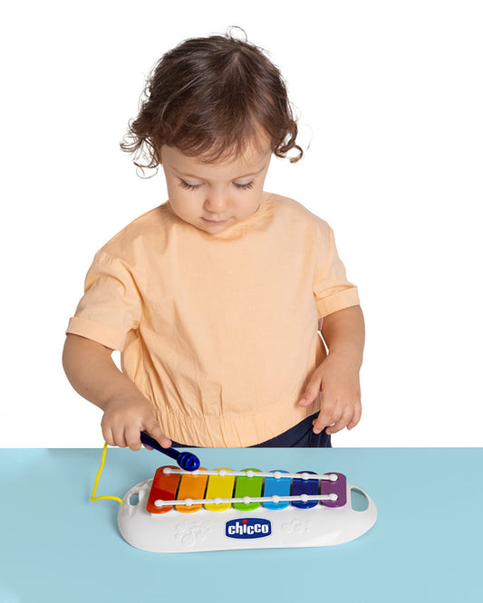 Chicco Xylophone Musical Toy-Enhances Auditory Simulation-12M+