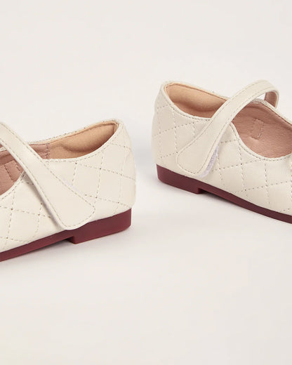 NINO BELLO Beige & Black Knot Velcro Bellies For Infants