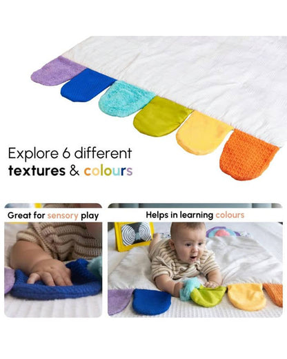 Curious Cub Montessori Inspired Play Gym-Sensory Exploration-0 to 12M