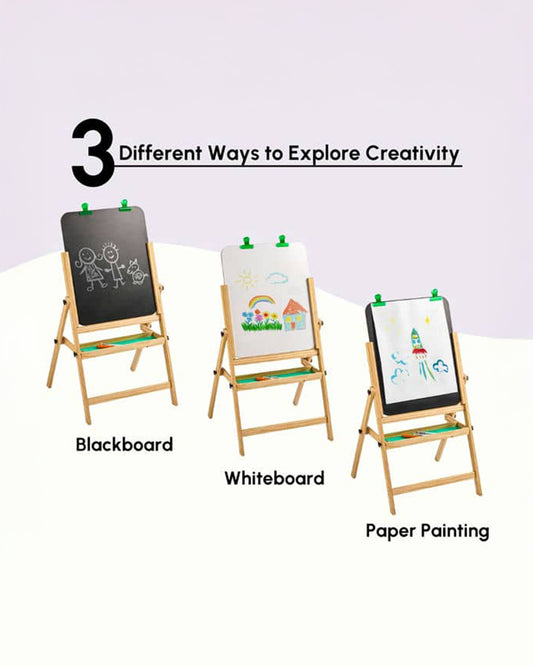 Curious Cub Art Easel-Pack of 7-Art & Craft Kit-1 to 10Y