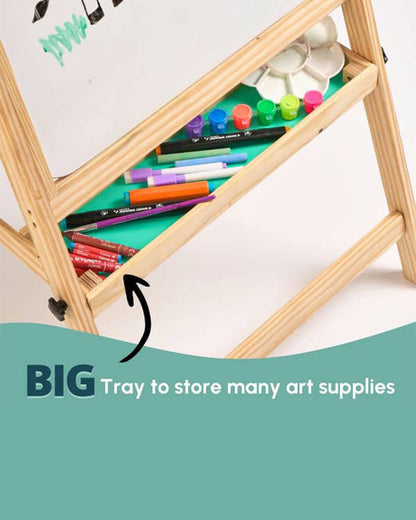 Curious Cub Art Easel-Pack of 7-Art & Craft Kit-1 to 10Y