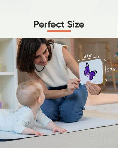 Curious Cub 180 High Contrast Flash Cards-Supports Early Brain Development-Learning & Educational Toys-6M+