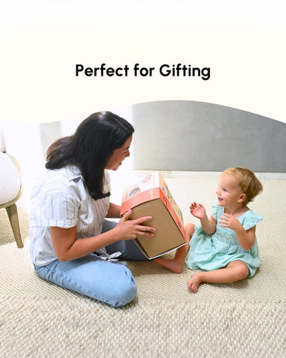 Curious Cub Wooden Hammer Ball Knock-Includes 5 Pieces-Sensory Exploration-Pretend & Play Toy-1 to 2Y