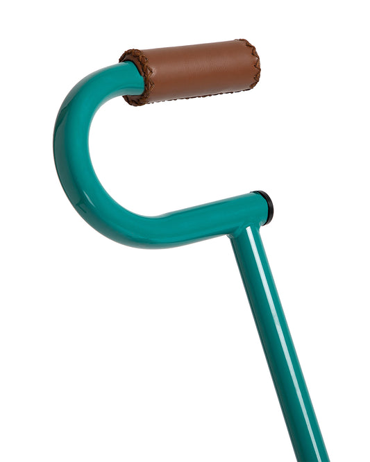Todds Trike-ISO 8124 Certified-Detachable & Height Adjustable Parent Handlebar-With Birchwood Pedals & Vegan Leather Padded Seat-For 18M+-Mermaid Teal