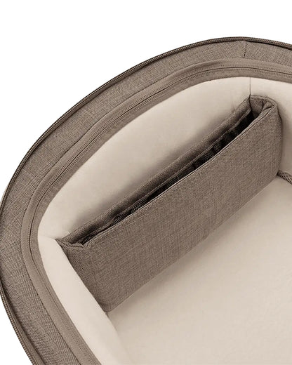 Nuna LYTL Baby Carry Cot-With Dream Drape & Ventilated Mesh Panel-Integrated Release Buttons-Compact & Flat Fold-Includes Rain Cover-2 Years Warranty-Upto 9 Kg-Cedar