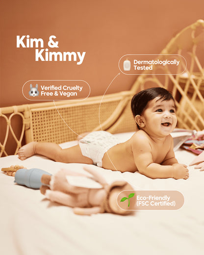 Kim & Kimmy Buoy Bottoms Diaper Pants-Size 5 (12-17Kg)-With Wetness Indicator