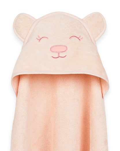 Masilo Hooded Baby Bath Towel-100% Bath Towelling Cotton-Grrly Bear