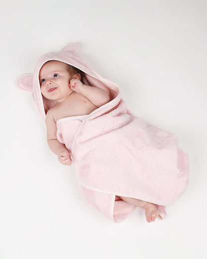Masilo Hooded Baby Bath Towel-100% Bath Towelling Cotton-Grrly Bear