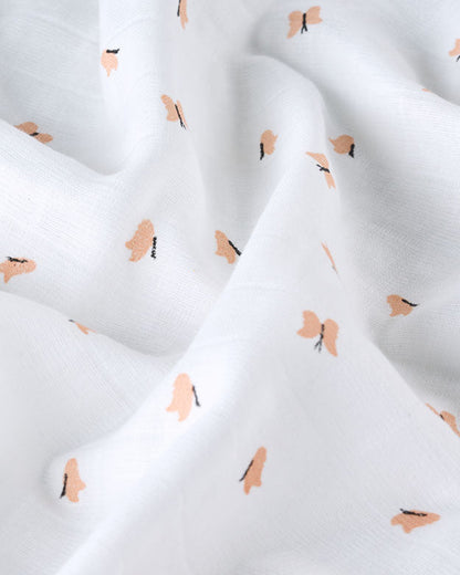 Aariro Organic Cotton Swaddle-Butterfly-Pack of 1-Infant Wraps