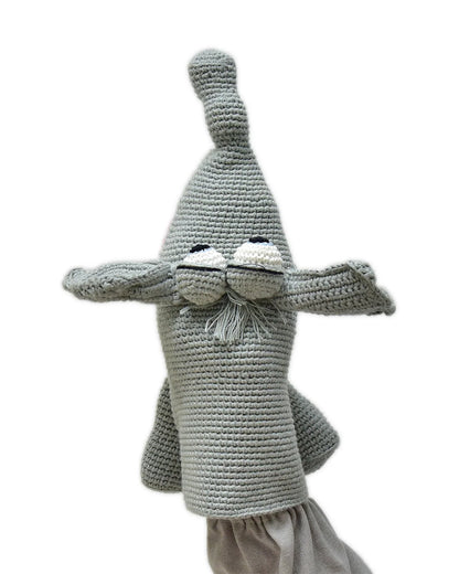 Happy Threads Jumbo The Elephant Soft Toy-Handcrafted-Lightweight & Portable-3Y+