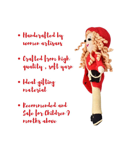 Happy Threads Pee Cee-Doll & Doll Houses-Handcrafted-Easily Washable-12M+