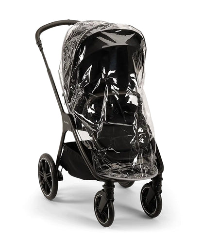 Nuna TRIV LX Baby Stroller-With Cup Holder-2025 Edition-Big Rear Wheels-Reversible & Near Flat Reclining Seat-One Hand Fold-2 Years Warranty-For 0 to 4 Years (Upto 22 Kg)-Caviar