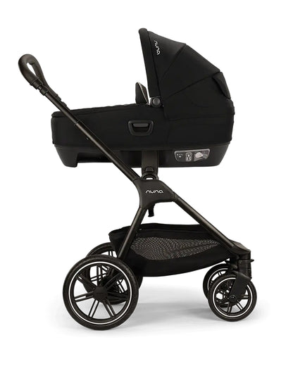 Nuna TRIV LX Baby Stroller-With Cup Holder-2025 Edition-Big Rear Wheels-Reversible & Near Flat Reclining Seat-One Hand Fold-2 Years Warranty-For 0 to 4 Years (Upto 22 Kg)-Caviar