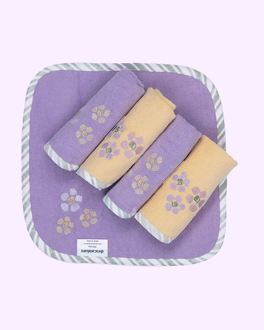 Abracadabra Baby Face Towel-100% Terry Cotton-Villandry-Pack of 5