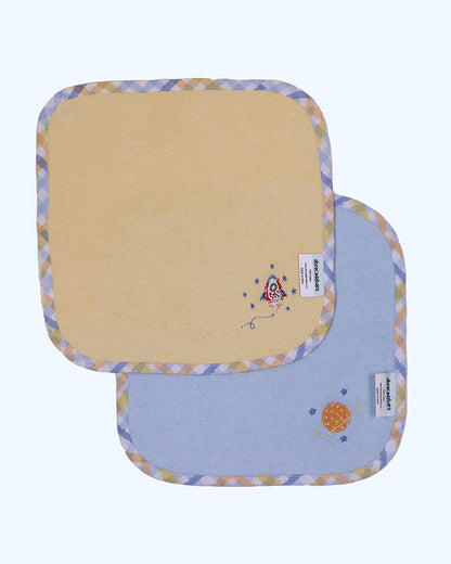 Abracadabra Baby Face Towel-100% Terry Cotton-Rocketman-Pack of 5