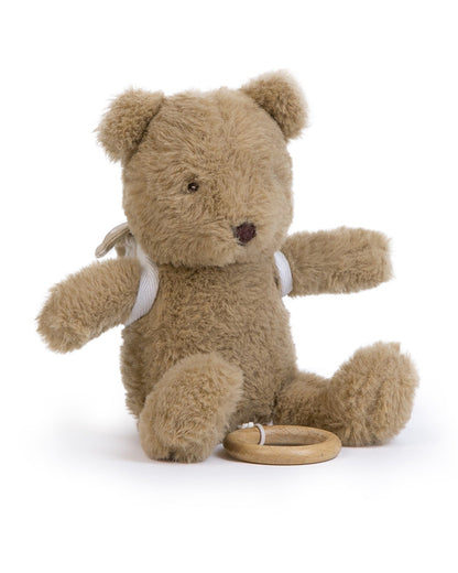 Abracadabra Bruno The Bear Musical Toy With Backpack-Encourages Sensory Exploration-Promotes Hand Eye Coordination-For Newborn
