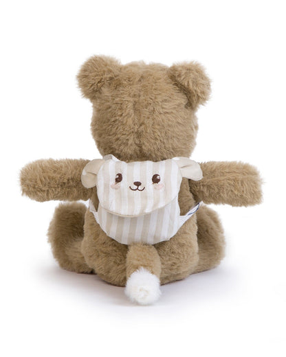 Abracadabra Bruno The Bear Musical Toy With Backpack-Encourages Sensory Exploration-Promotes Hand Eye Coordination-For Newborn