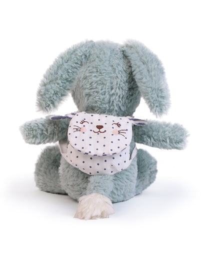 Abracadabra Alfie The Bunny Musical Toy With Backpack-Encourages Sensory Exploration-Promotes Hand Eye Coordination-For Newborn
